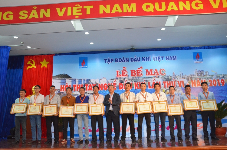 Bế mạc và trao giải Hội thi tay nghề Dầu khí lần thứ VI năm 2019